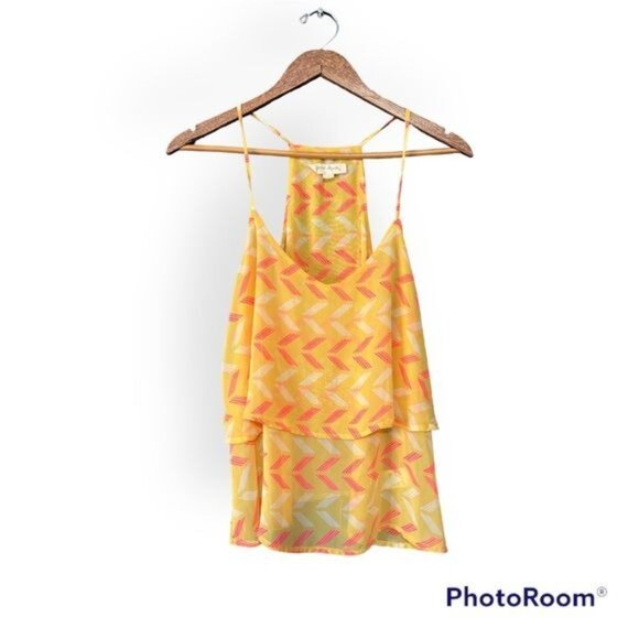 Yellow Layered Camisole M - Picture 5 of 5